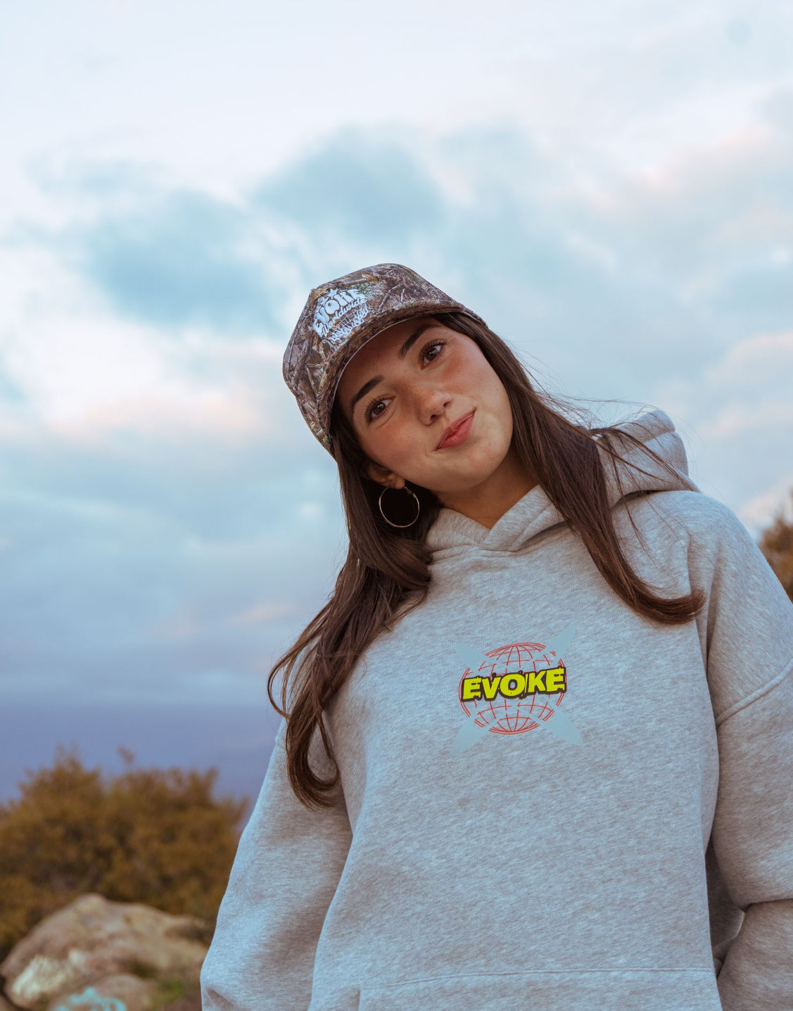 Light Grey Worldwide Hoodie