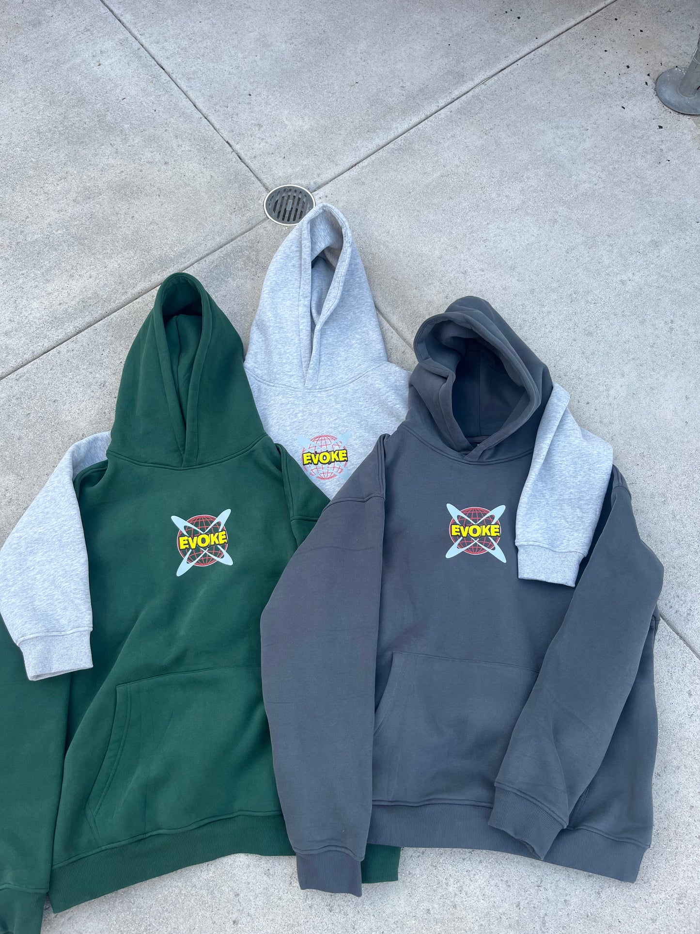 Light Grey Worldwide Hoodie