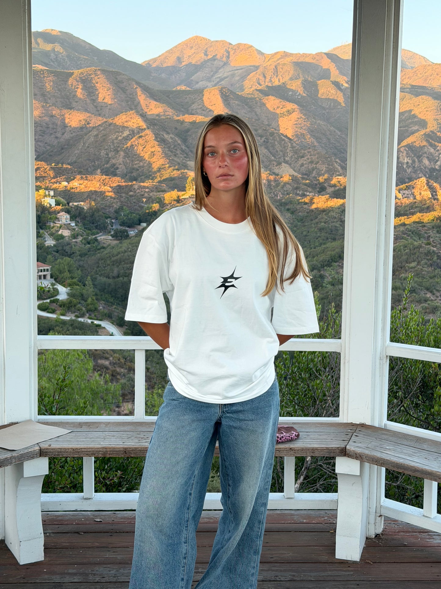 White E-vok3 T Shirt