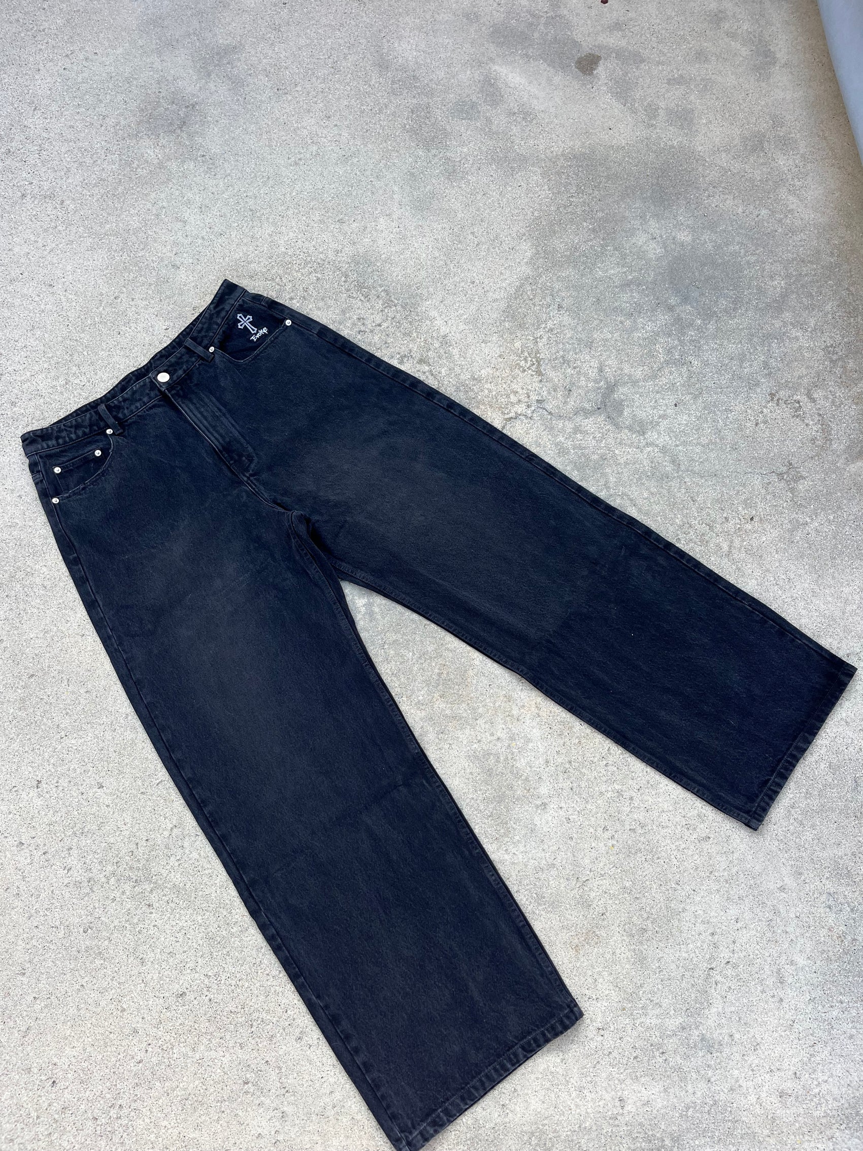 black washed Evoke Pants