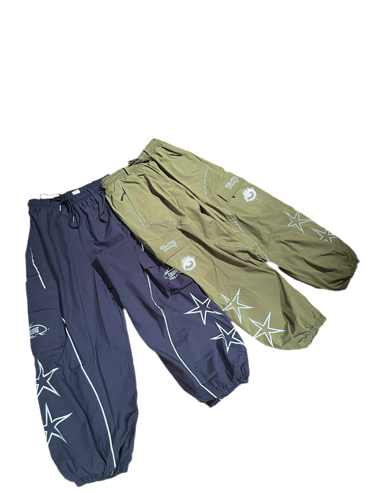 Navy Blue Star Snowpants