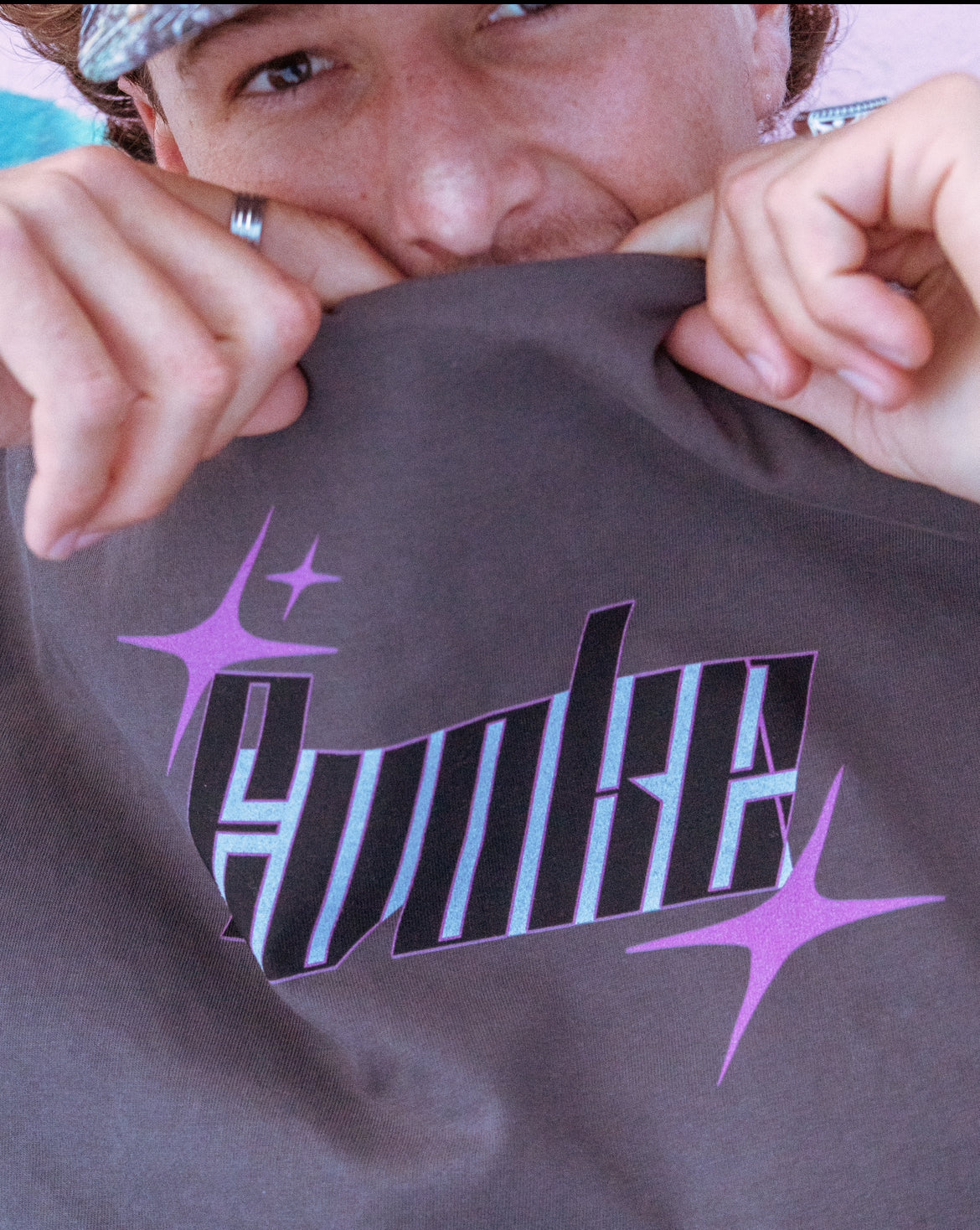 Evoke Cropped Pink Star