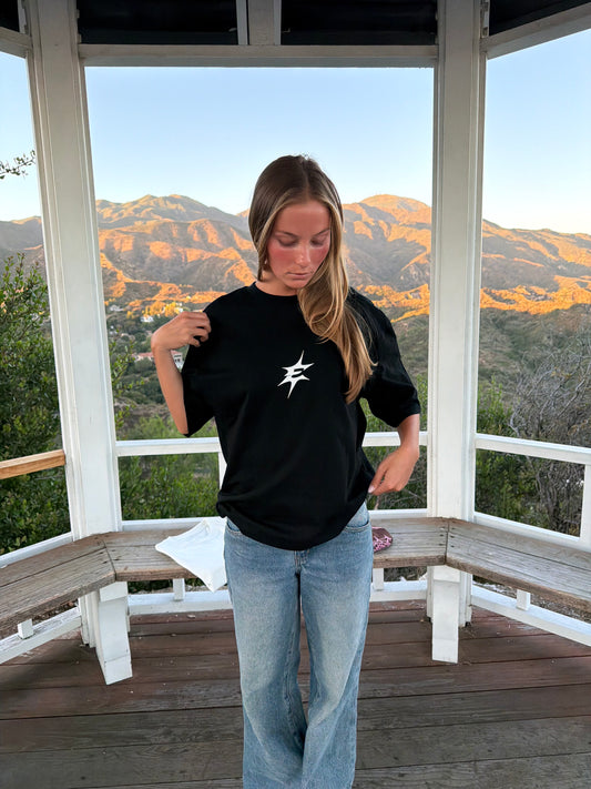 Black E-vok3 t shirt
