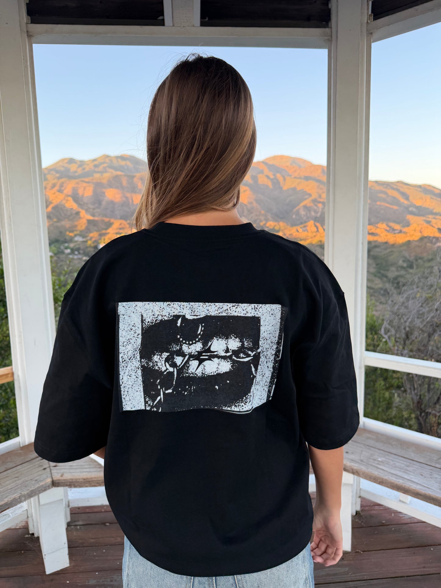 Black E-vok3 t shirt