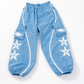 Baby Blue Star pants