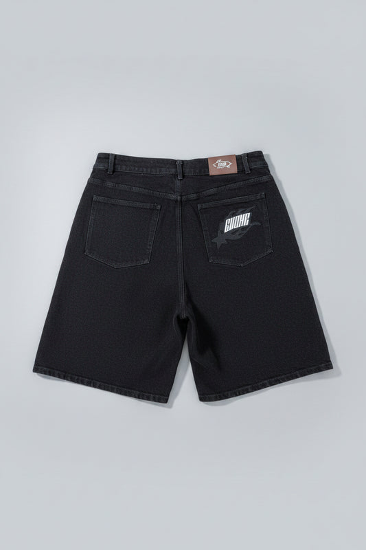 Black Evoke Jorts