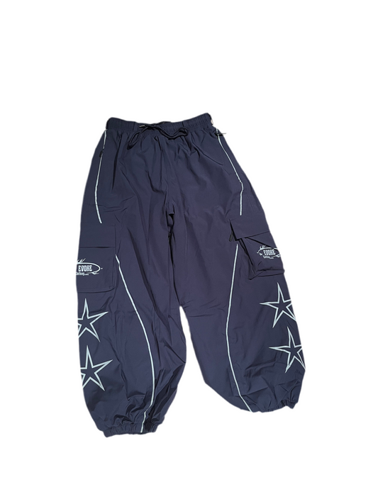 Navy Blue Star Snowpants