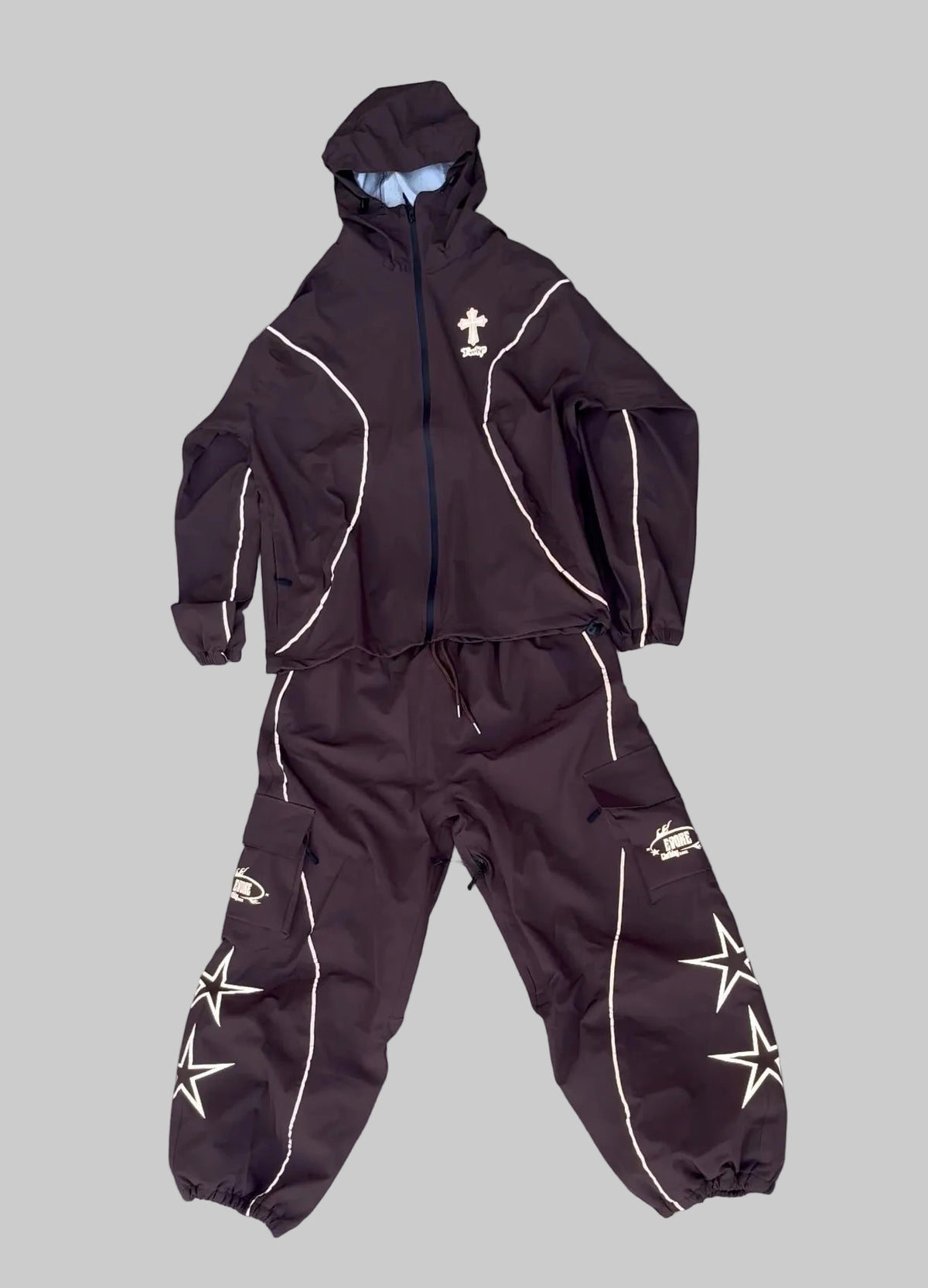 Brown snow jacket