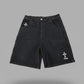 Black Evoke Jorts