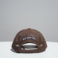 Brown cap