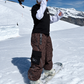 Cheetah Print Snowpants